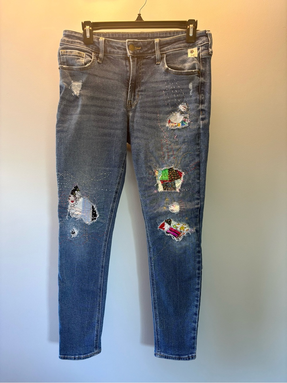Old Navy Old Navy Rejoice Reimagine Patchwork Jeans